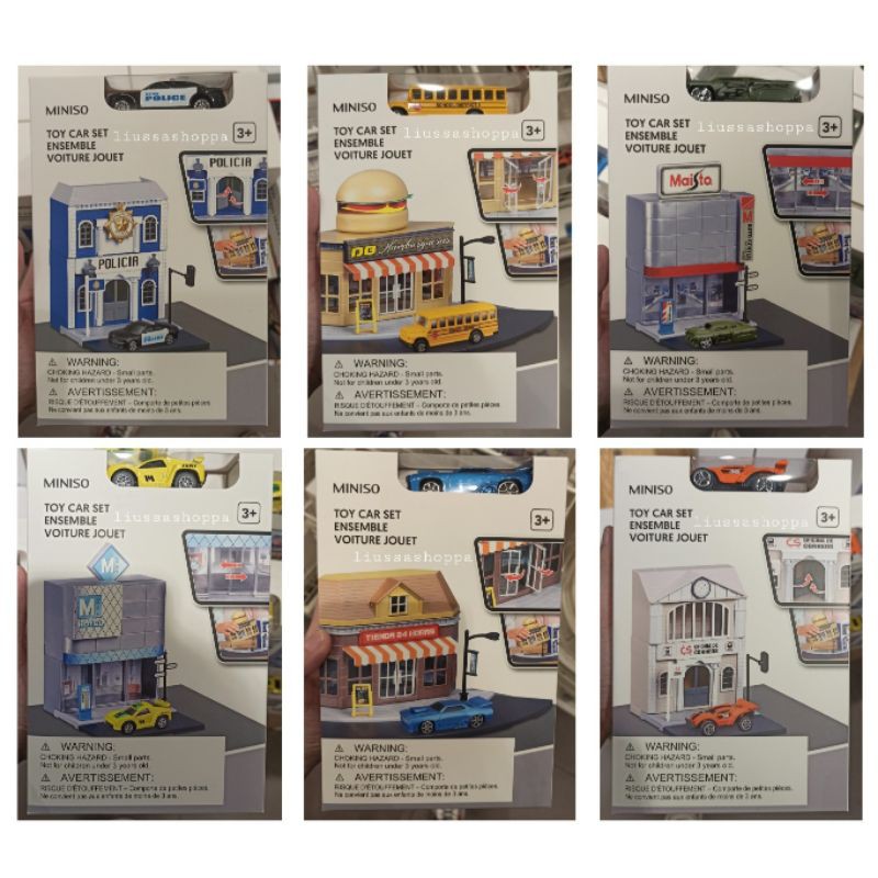 Mainan Miniso - Toy Car Set