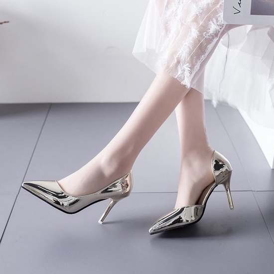 FD Sepatu High Heels Hak Tinggi Perempuan Sepatu Kerja Wanita Heels Import Cewek HI-012