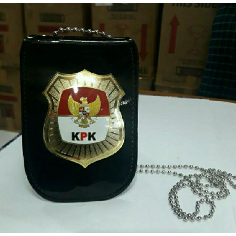 

kalung lencana KTA KPK gantungan ID card KPK kalung pengenal KPK kalung id card KPK kalung nama KPK nametag KPK kalung lencana KPK kalung KTA KPK