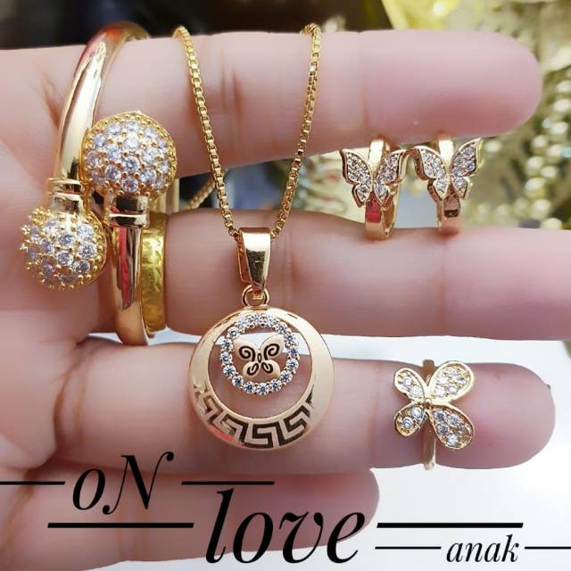 Xuping set anak lapis emas 24k 2716