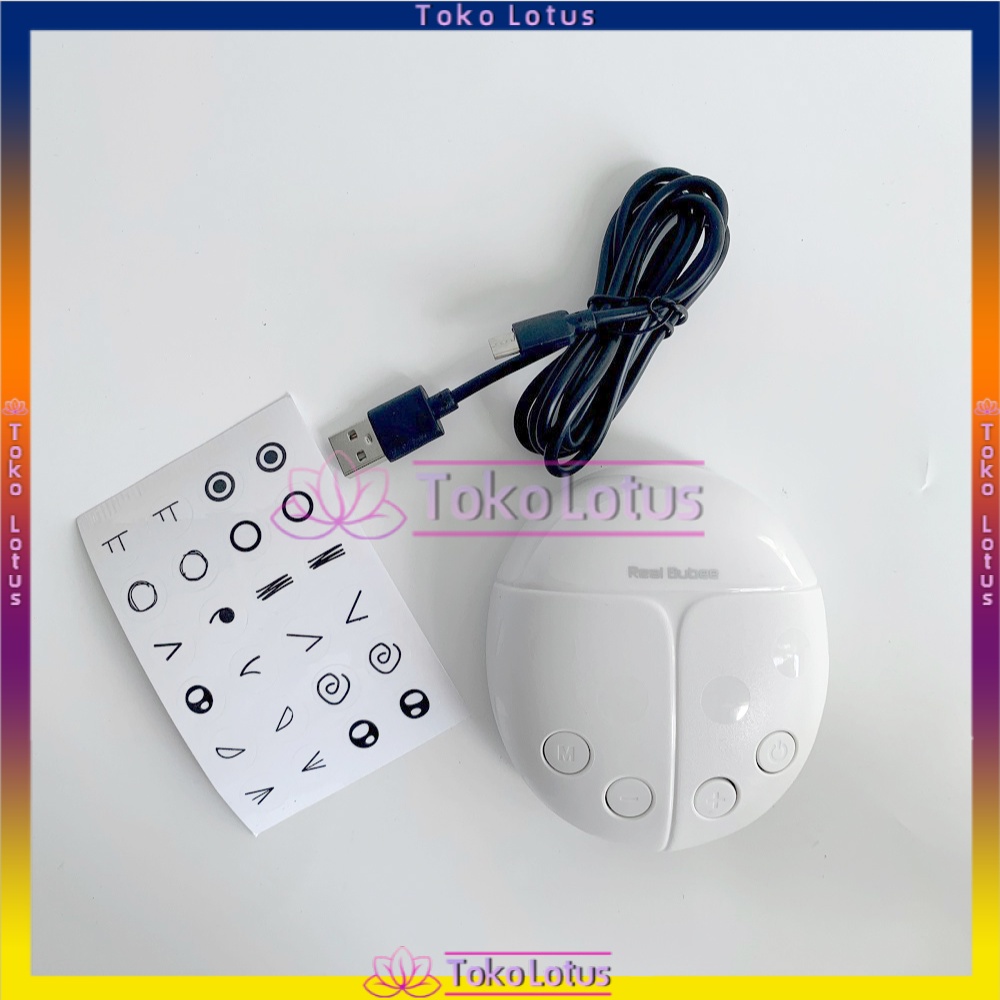 Real Bubee Double Electric Breast Pump  Pompa ASI Elektrik Ganda - Bisa ECER DOT