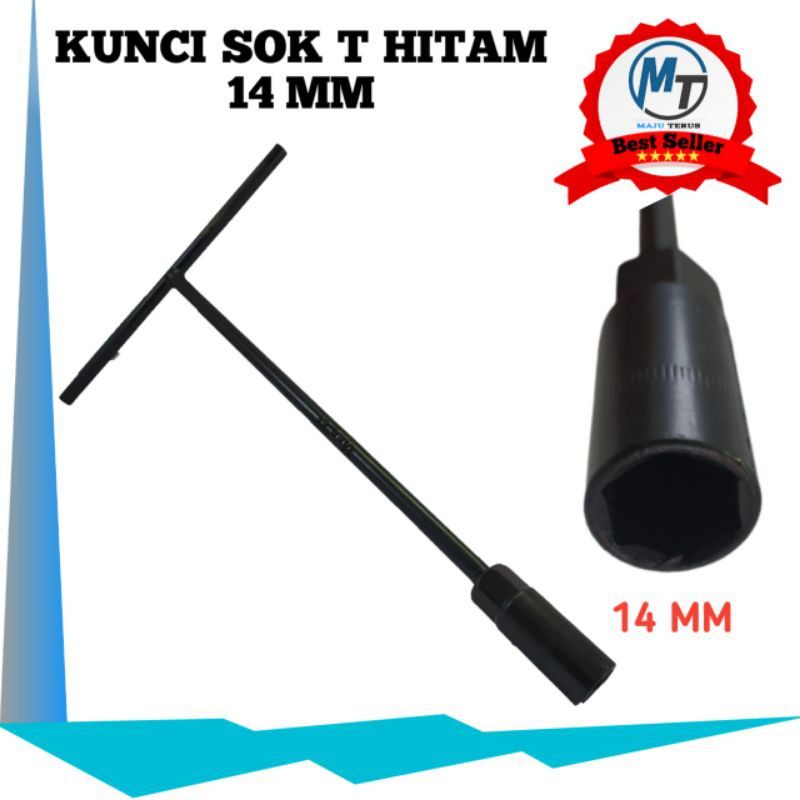 Kunci Sok T Hitam 14mm - Kunci Sok T 14mm - Kunci Sok T Eiffel - Kunci Sok T