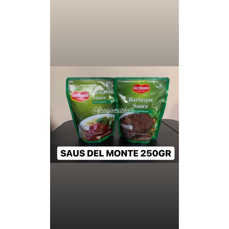 Saus Del Monte Barbeque (BBQ) Sauce, Spaghetti Sauce 250gr