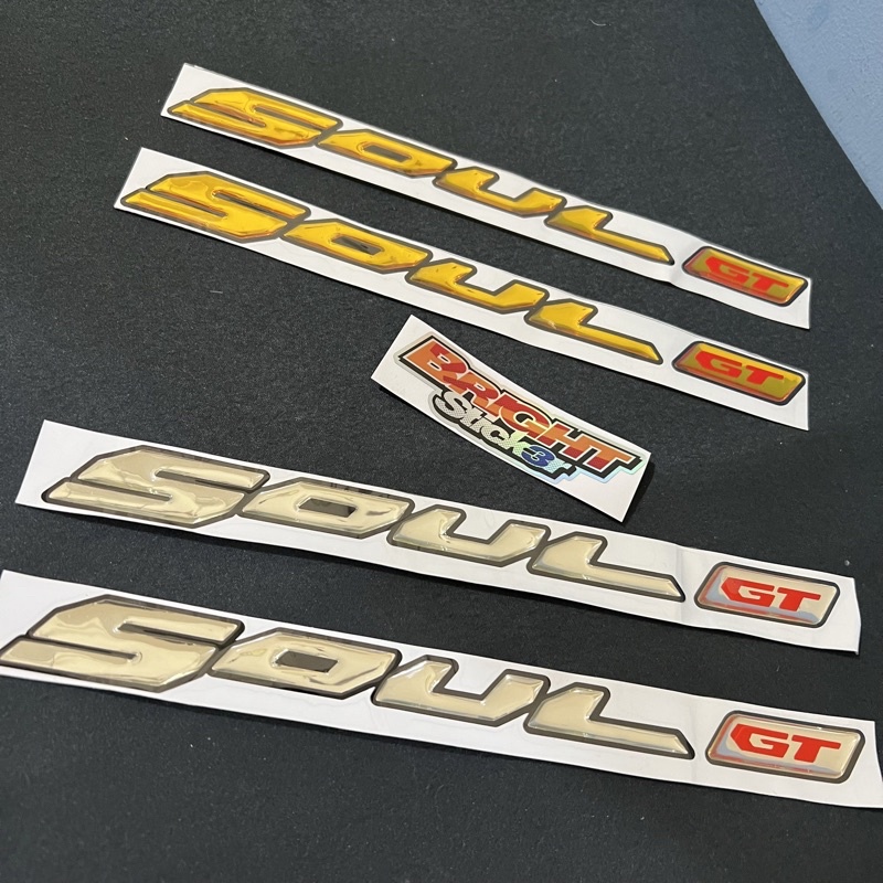 STICKER EMBLEM SOUL GT TIMBUL