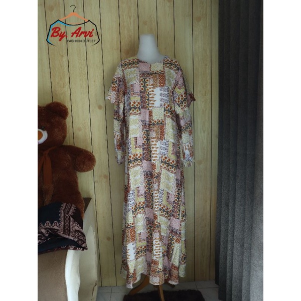 Long Dress Gamis Clarke Wing