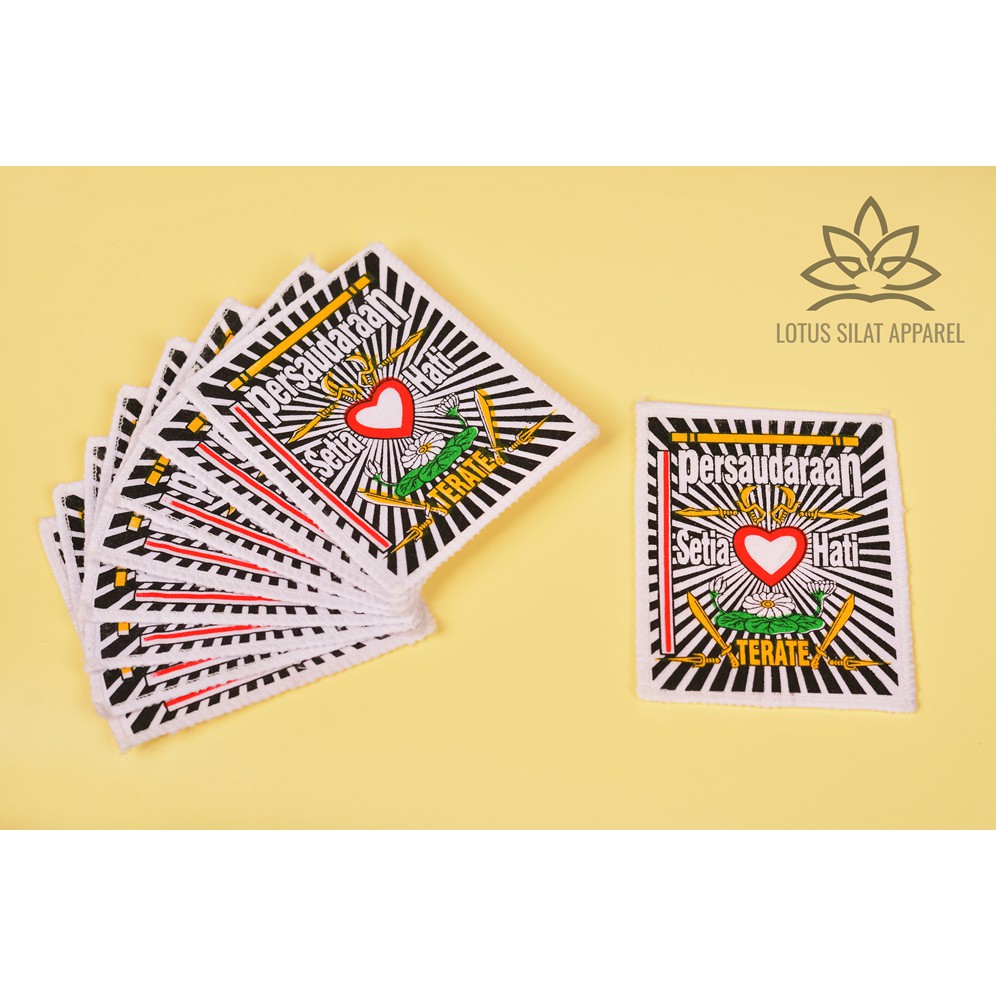 [Bisa COD] Bet Badge Dada Silat PSHT SH Terate Sablon | Premium Original Gambar Desain Kualitas Terb