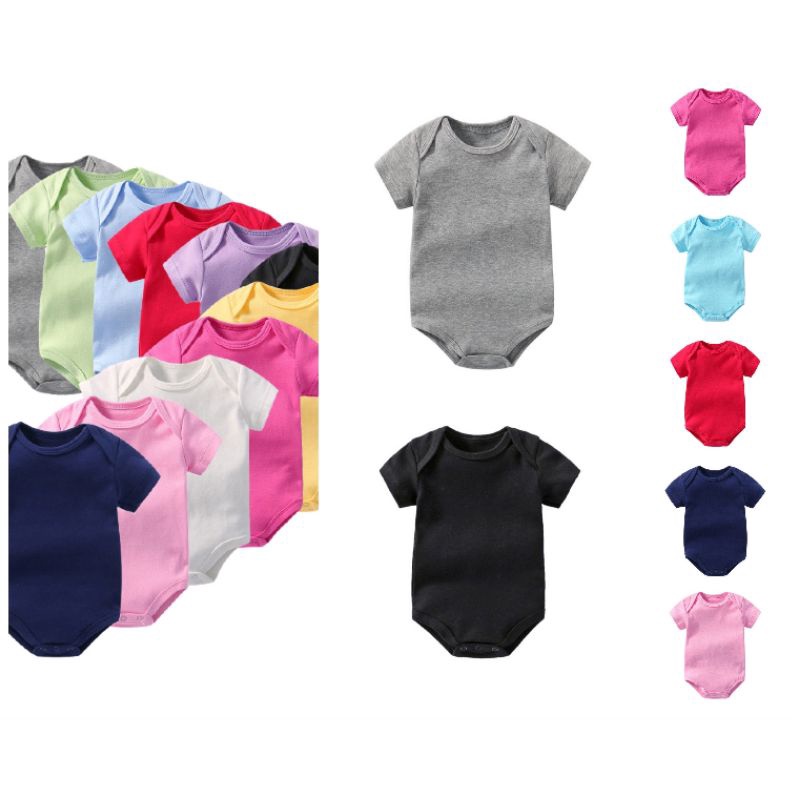 Grosir Jumper Bayi Pendek Polos Sni