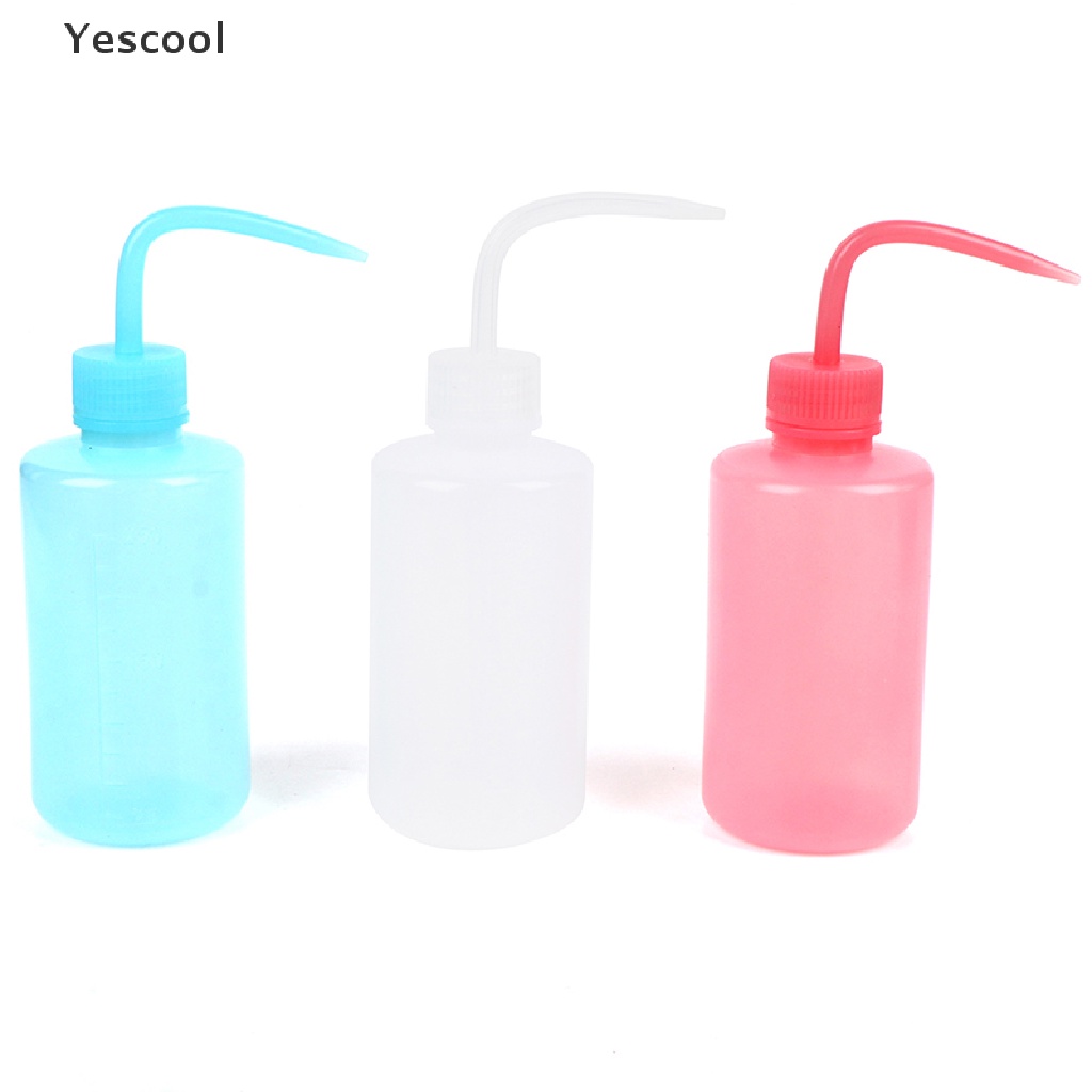 Yescool 1Pc Botol Diffuser Sabun Hijau Bahan Plastik Transparan Untuk Laboratorium