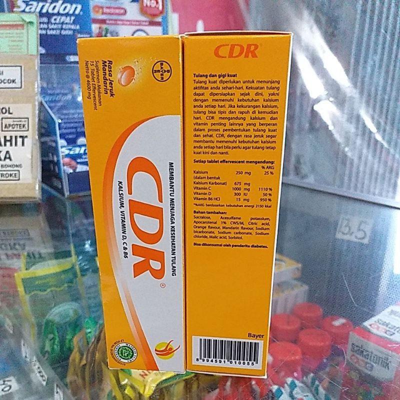 CDR isi 15tablet effervescent