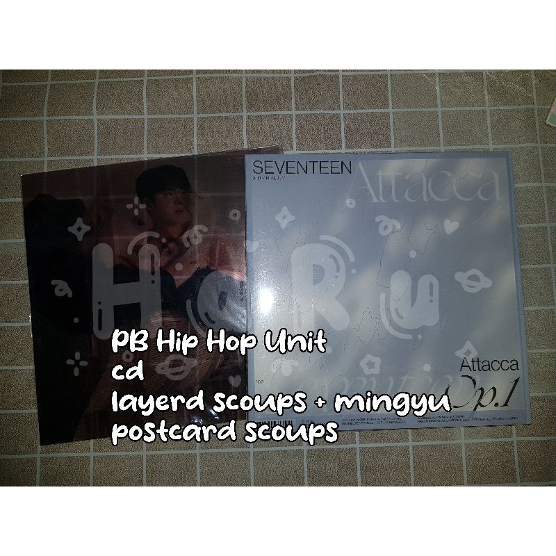 SEVENTEEN Attacca OP1 Album only