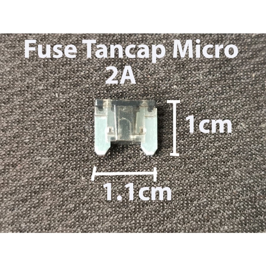 Fuse micro tancap 2A - 3A - 5A - 7.5A -10A - 15A - 20A - 25A - 30A -35A -40A mobil motor japan sekring