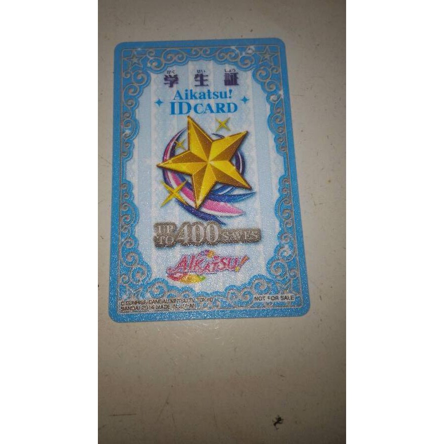 Aikatsu Id card Biru