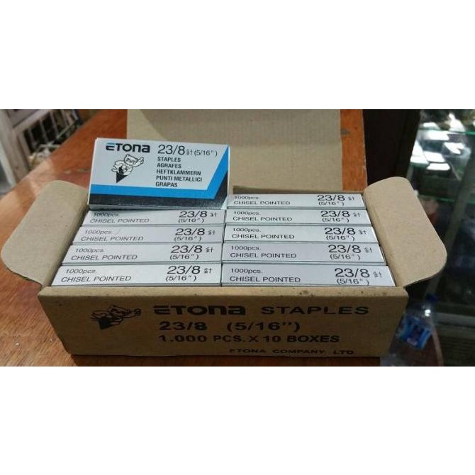 

Isi Staples ETONA 23/8 cnkc88 Berkualitas