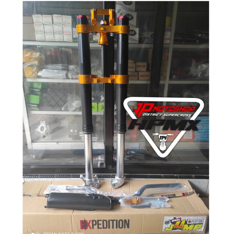 USD Upsidedown Real Jump Expedition PNP KLX DTRACKER 150