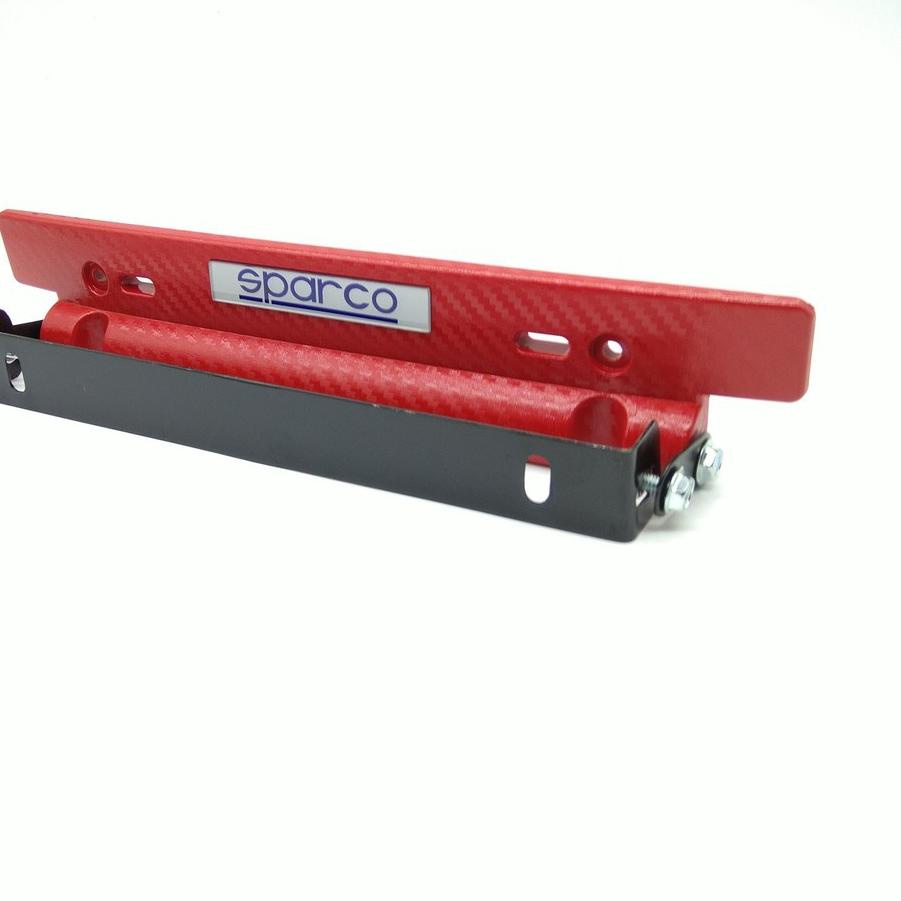 ➨ Dudukan Plat Nomor Mobil Model JDM Karbon Merah ➲