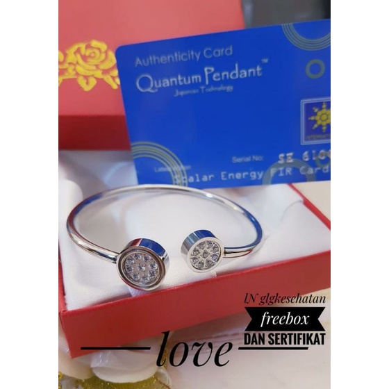 gelang kesehatan Quantum pendant