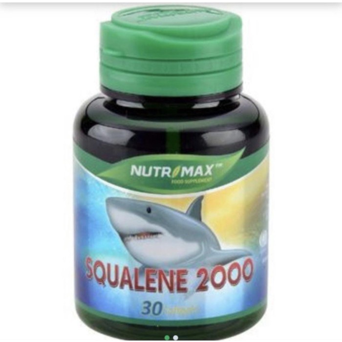 NUTRIMAX SQUALENE 2000 VITAMIN MINYAK HATI IKAN HIU (SQUALENE/SQUALEN)
