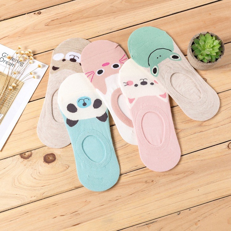 Kaos Kaki Wanita Karakter Motif Cute Lucu Unik Import SHC001