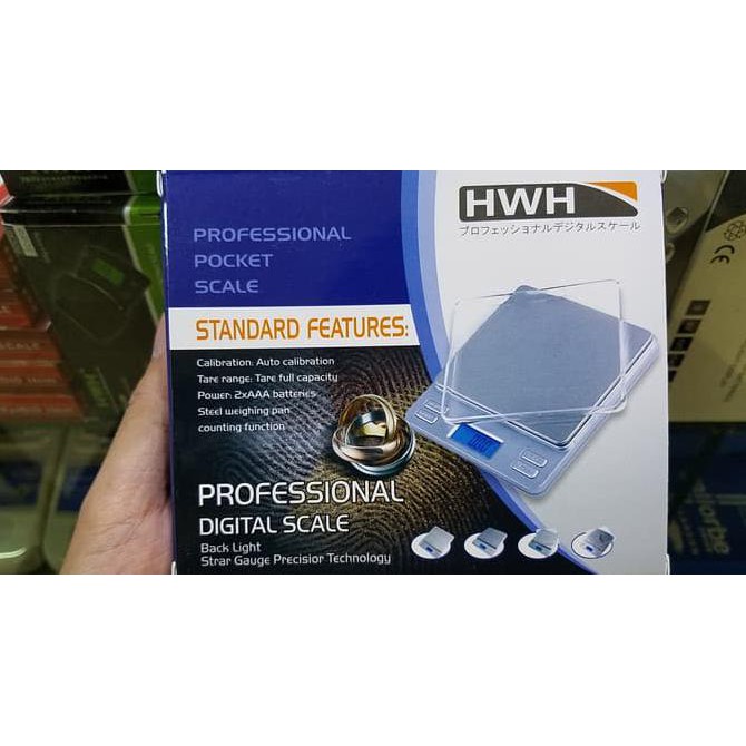 HWH Timbangan emas Digital PSP 300g / Akurasi 0.01g | Timbangan Dapur