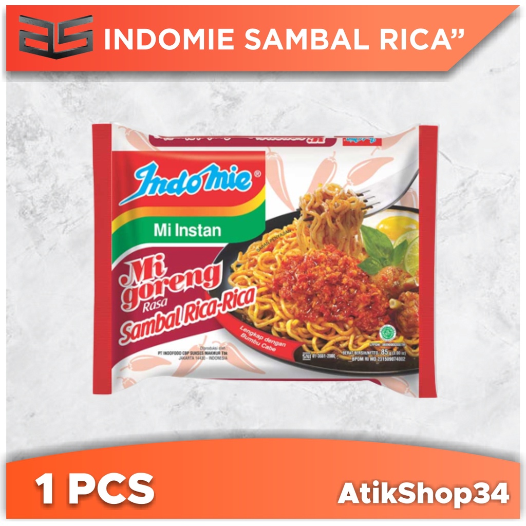 

INDOMIE SAMBAL RICA RICA / MIE INSTAN RASA SAMBAL RICA-RICA