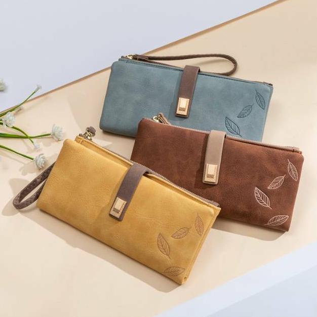 Prettyzys - Ori - Laura Long Wallet - Dompet Wanita - Dompet Panjang - Dompet Kartu