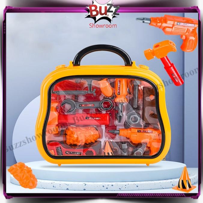 ToolBox Tools set toys mainan alat perkakas obeng Engineering Tool Box