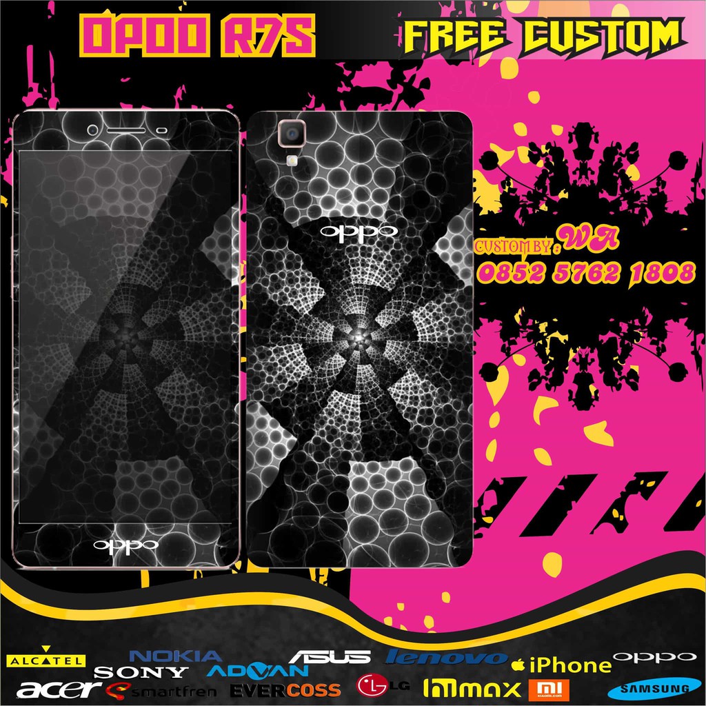 GARSKIN HP OPPO opoo r7s FULL BODY 3