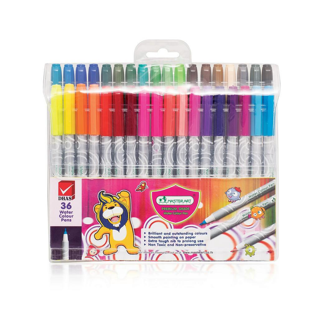 

[Master Art] Water Colour Pens Premium Grade 36 Colours