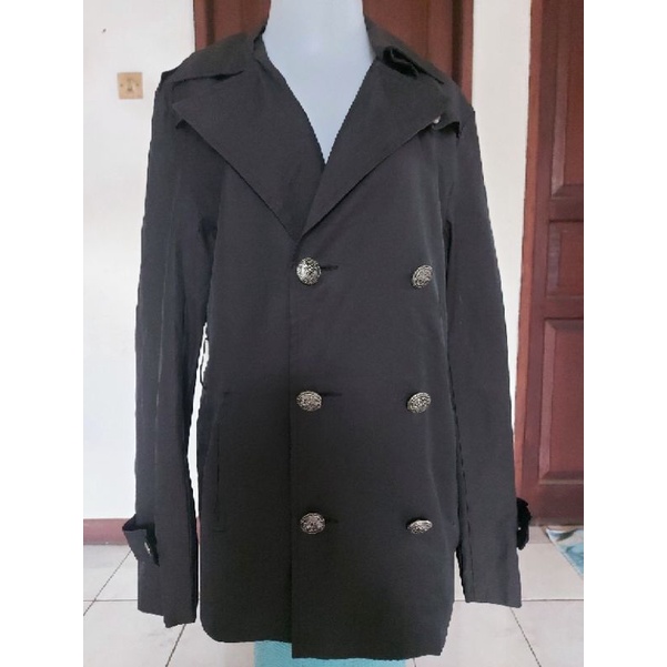 Coat Waterproof Hitam