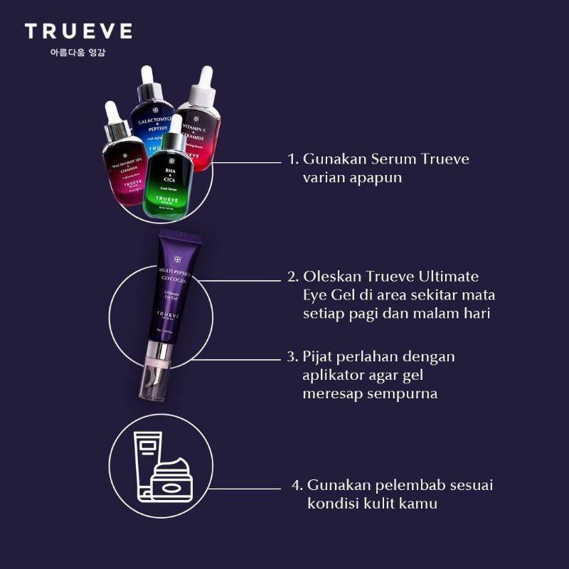 TRUEVE Multi Peptide Glycogen Ultimate Eye Gel (With Applicator)