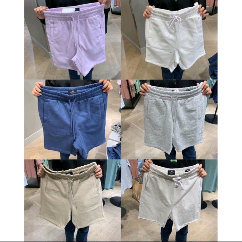 CELANA PENDEK H&amp;m NON gulung short pants hnm pria short pants hnm wanita