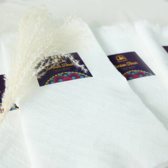 SORBAN SURBAN OLEH OLEH HAJI UMROH PUTIH MURAH SRP