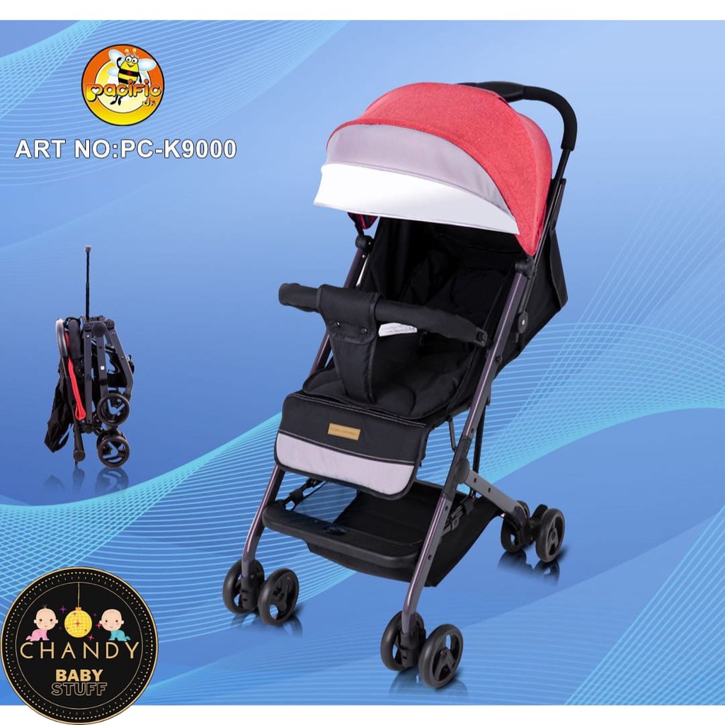 STROLLER BABY ALLOY K9000 PACIFIC KERETA DORONG BAYI