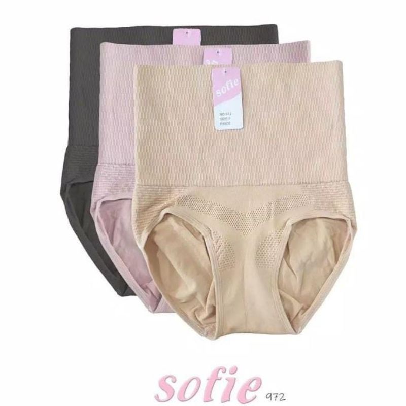 Sofie Cd Wanita Semi Korset Rajut 972 Body Stretch Original