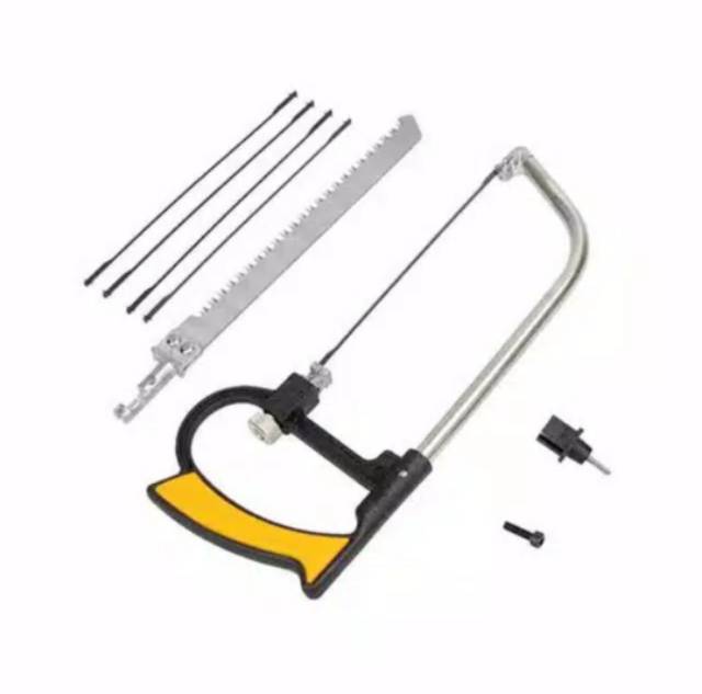 PAKET MINI GERGAJI SAW BESI/GRAJI BESI SAW MULTIFUNGSI/GRAJI MINI/MAGIC SAW PLATINUM GERGAJI