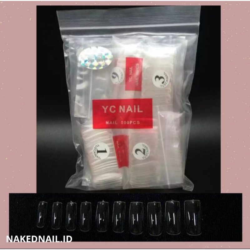 Kuku palsu kotak / fake nails grade premium nail art nail gel nailart