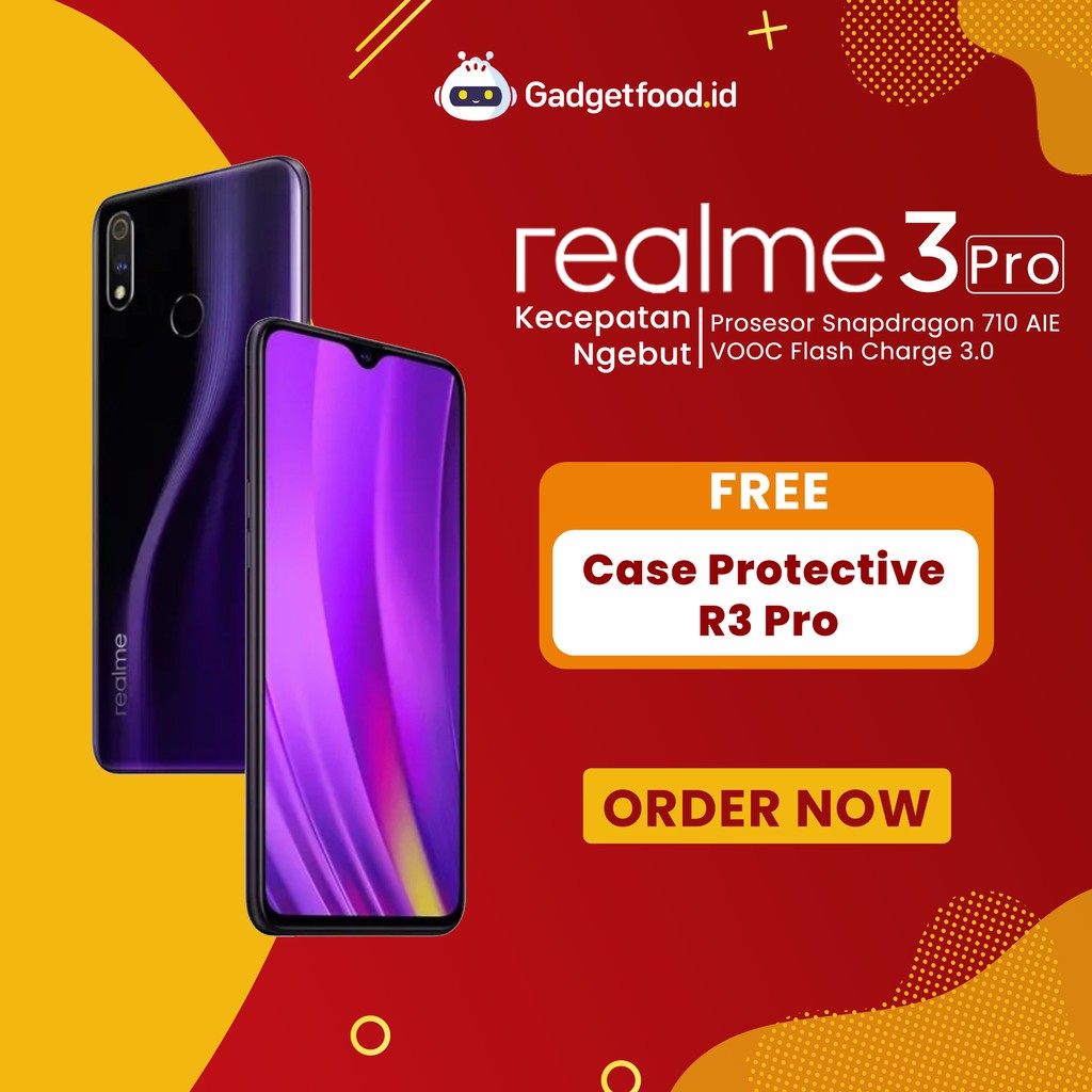 HP REALME 3 PRO RAM 4/64GB ORIGINAL GARANSI RESMI ANDROID HANDPHONE SMARTPHONE TERBARU COD