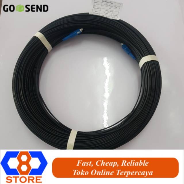 KABEL FO FIBER OPTIC DROP WIRE 1 CORE PRECON 100M