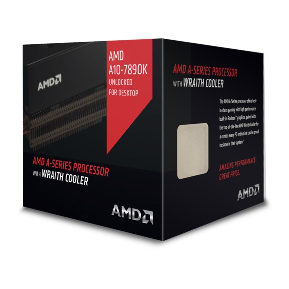 AMD A10-7890K Godavari 4.3Ghz (Radeon R7 Series) FM2+ quiet cooler