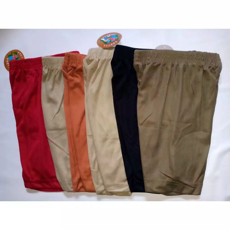 3Pcs Celana street wanita / celana sot merk pretty / Celana ketat perempuan