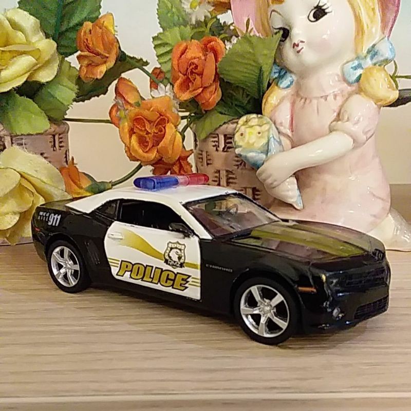 Diecast police car
