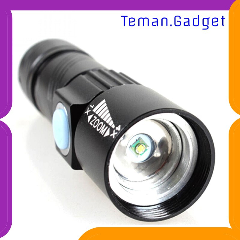 TG-IE191 TaffLED Senter LED Mini USB Rechargeable Q5 LED 2000 Lumens