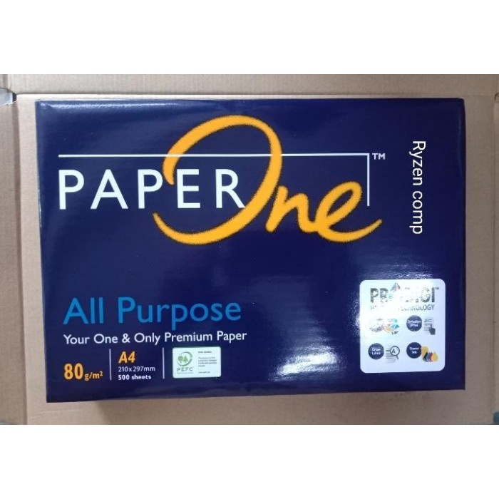 

kertas Khusus GOJEK/GRAB - Kertas HVS A4 80 Gram Gsm PAPER ONE