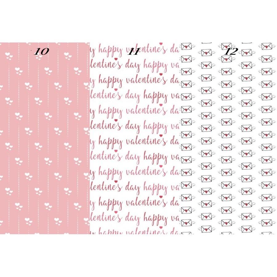 Kertas Scrapbook - Happy Valentines_HAN21 Design