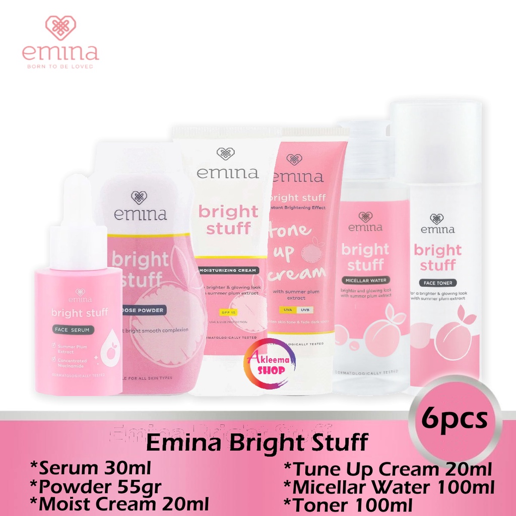 Paket Emina Bright Stuff 6 pcs