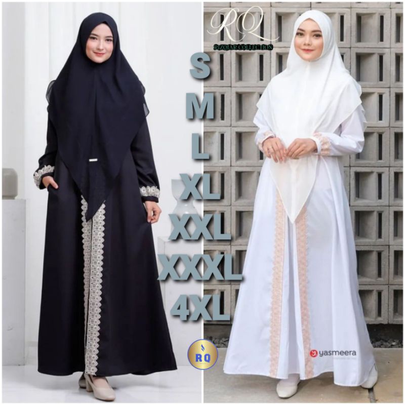 HANAYA KANAYA SYARI SET PLUS JILBAB Gamis remaja perempuan terbaru gamis syari Crinkle masakini TREN