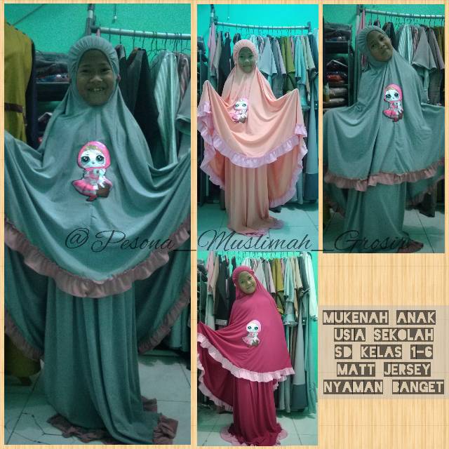 Mukenah anak SD
