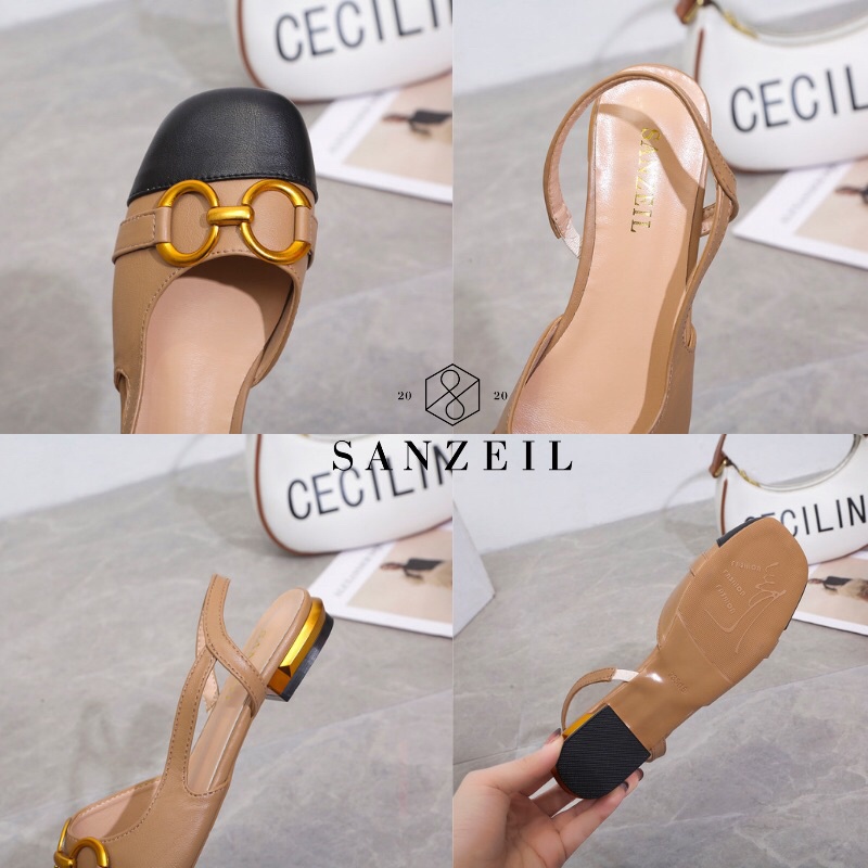 SG0125 syafniegalery Sanzeil Emily sepatu wanita import
