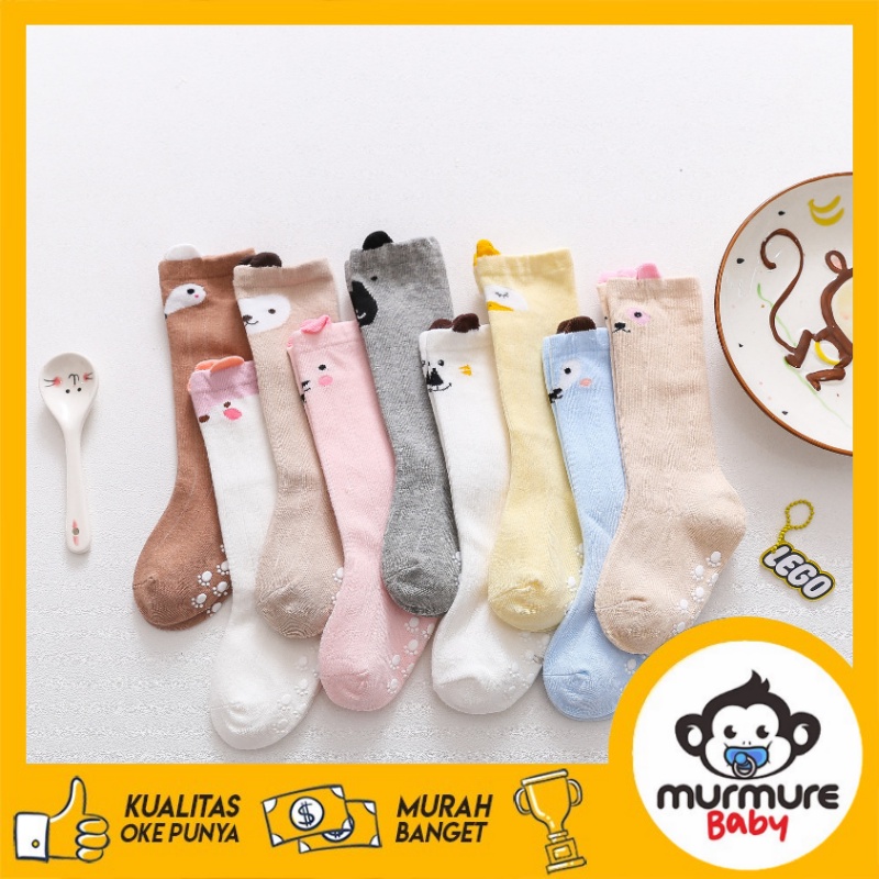 MURMURE.BABY | KAOS KAKI ANAK BAYI PANJANG / KAOS KAKI ANAK MOTIF ANIMAL