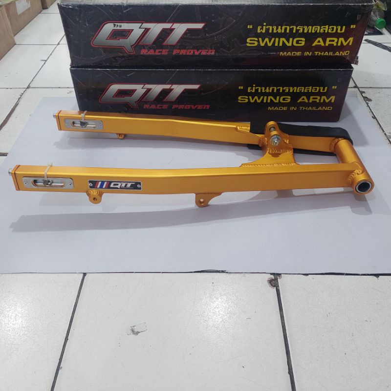 SWING ARM QTT BUAT MOTOR NINJA R150/NINJA RR150 MOUNTING ATAS ORIGINAL THAILAND